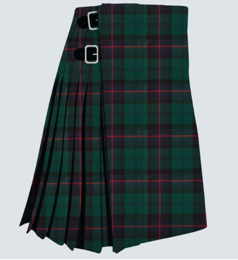Armstrong Modern Kilt with Rustic Highland Shirt and Black Hose