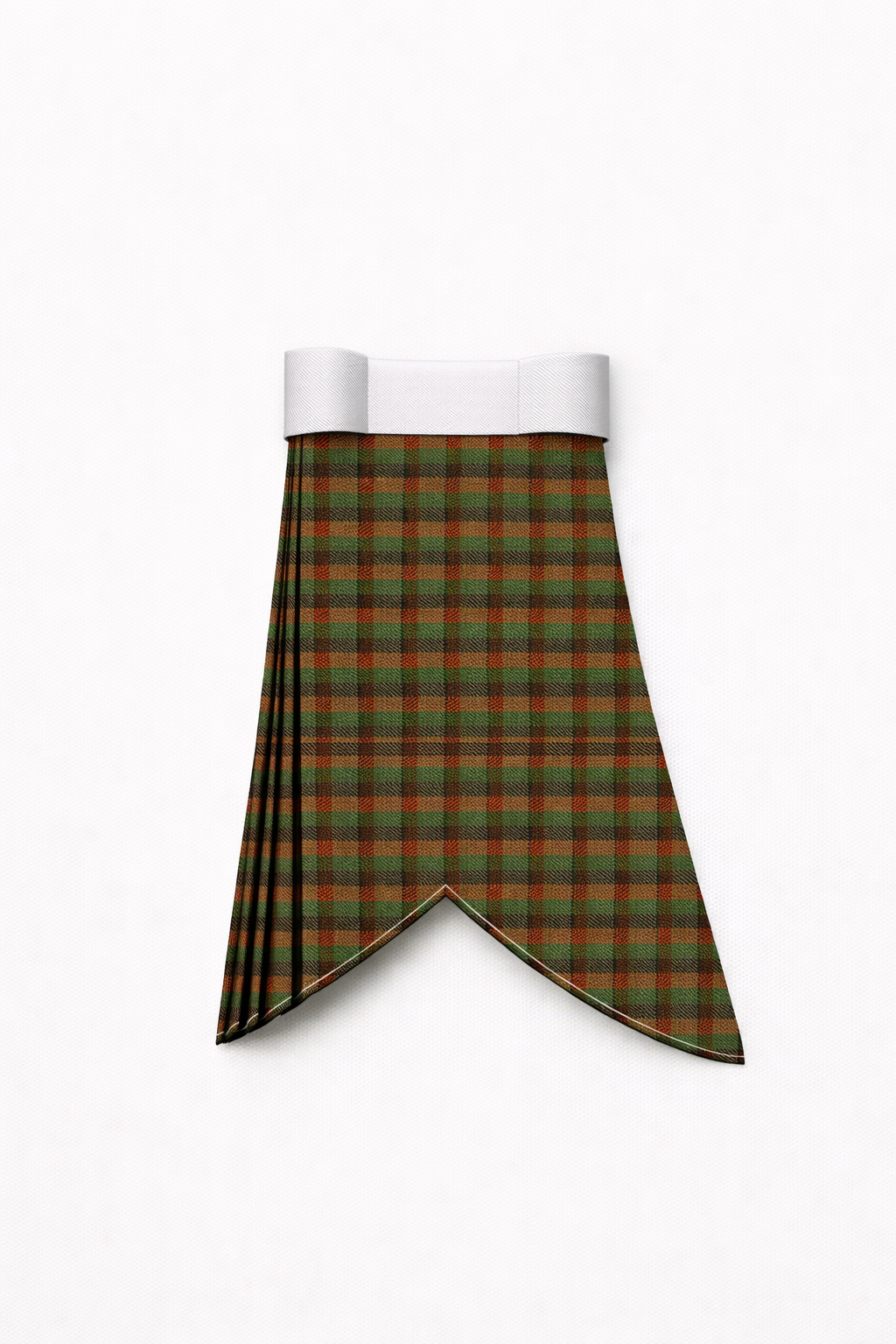 Braveheart tartan flashes worn with traditional Scottish kilt hose for Highland dress
