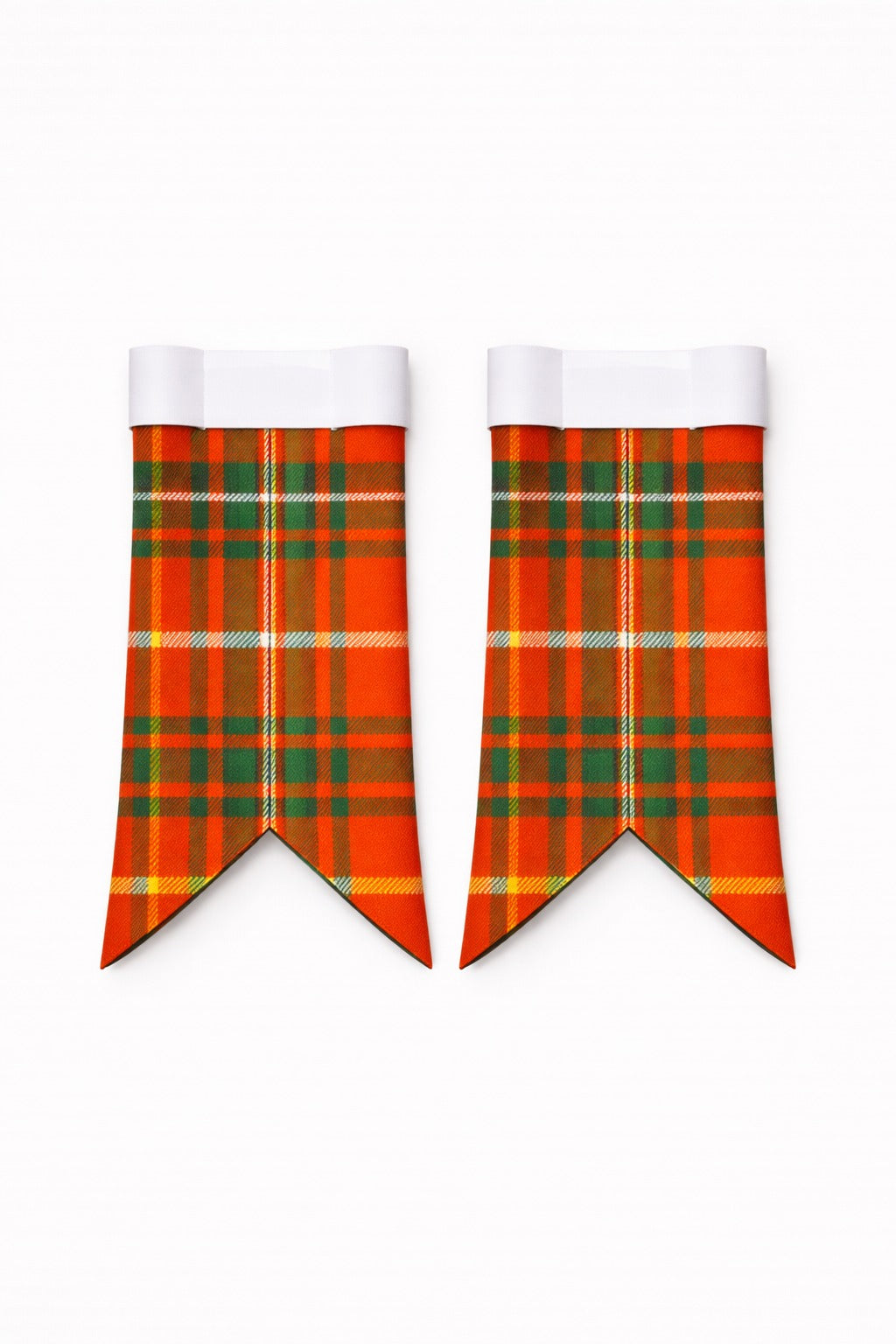 Bruce tartan kilt handmade in red, green, navy, and yellow pattern