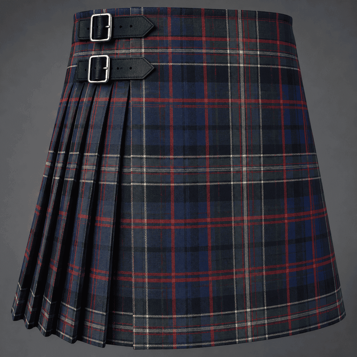 Cameron Hose #2 Tartan Kilt featuring authentic Scottish clan tartan with traditional pleated Highland design