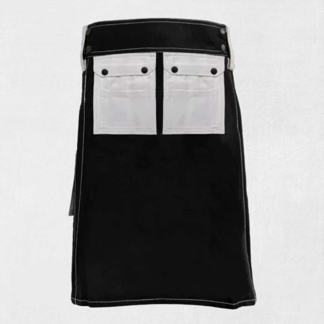 Carhartt work kilt with tool pockets and heavy-duty cotton design