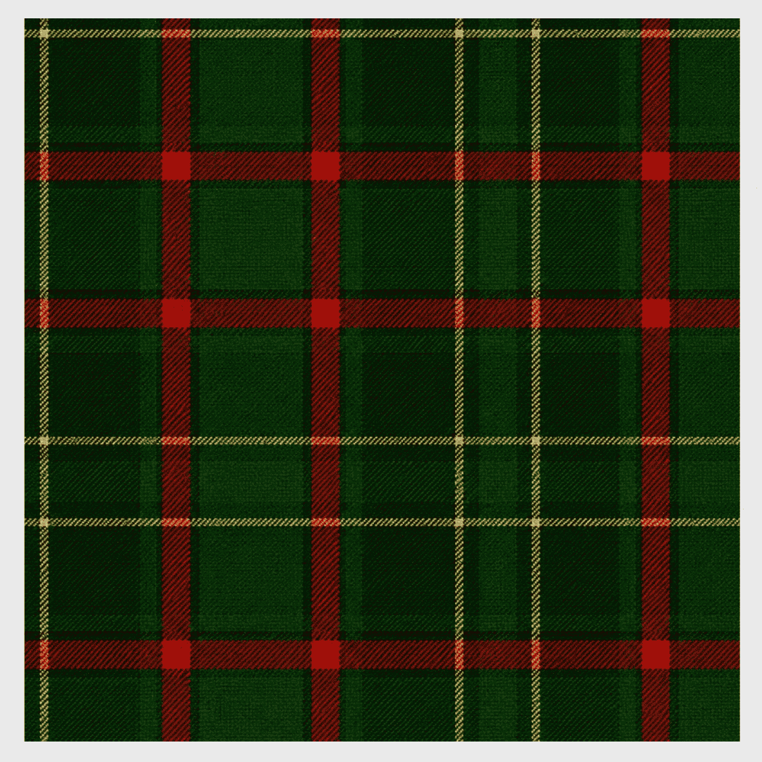 Doyle Tartan Kilt featuring authentic Irish tartan pattern with traditional pleated heritage design