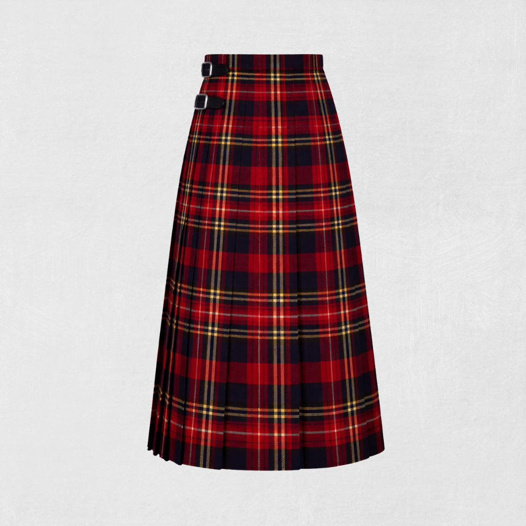 Dress Stewart Tartan Kilt in classic Scottish Highland style