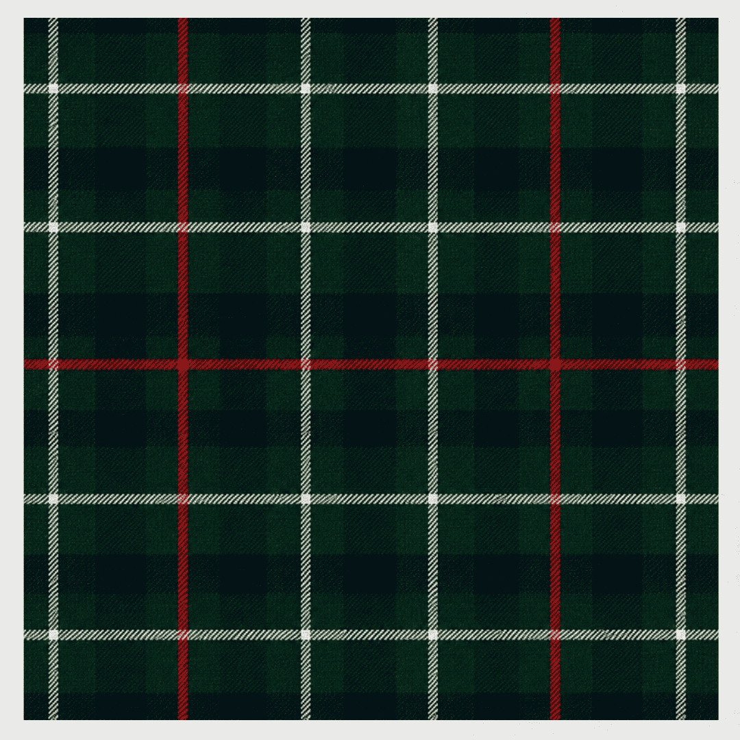 Duncan Tartan Kilt in authentic Scottish clan tartan with traditional pleated Highland design