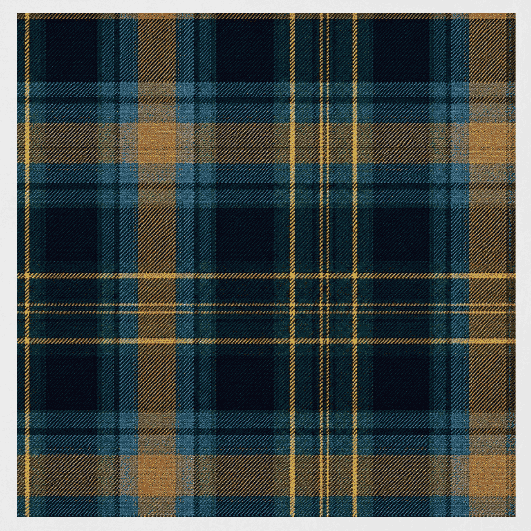 Eildon Tartan Kilt with authentic Scottish tartan pattern and traditional pleated Highland design