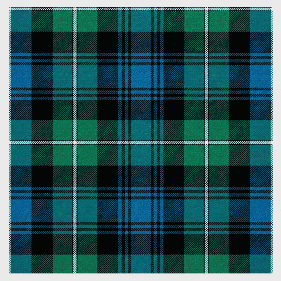 Forbes Ancient Strome Tartan Kilt featuring traditional Scottish clan tartan and pleated Highland design