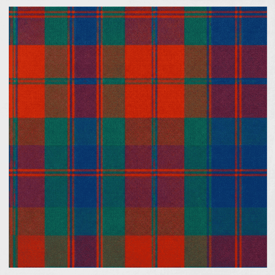 Fraser Gathering Ancient Tartan Kilt with traditional Scottish clan tartan and pleated Highland design