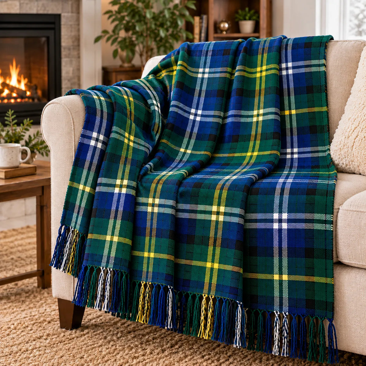 Gordon Tartan Blanket