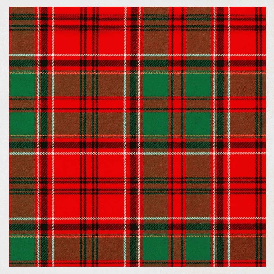 Grant Ancient Tartan Kilt featuring traditional Scottish clan tartan with classic pleated Highland design