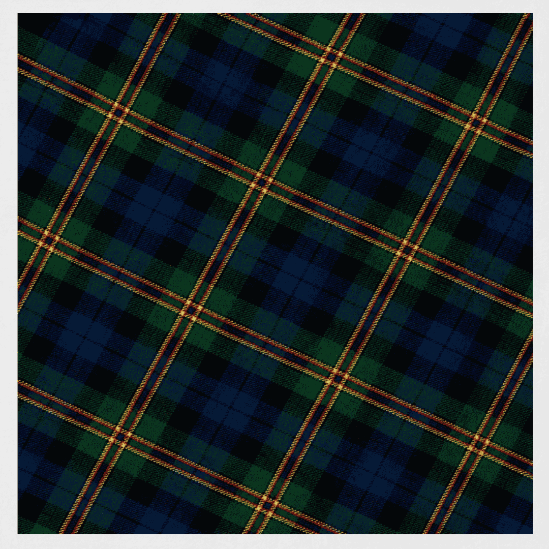 Grant Hunting Ancient Tartan Kilt with authentic Scottish clan tartan and pleated Highland design