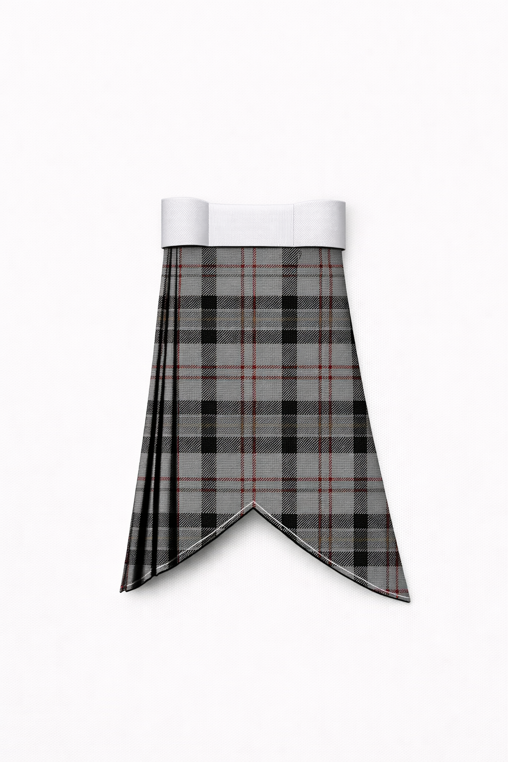 Hand Made Harris tartan flashes worn with traditional Scottish kilt hose for Highland dress