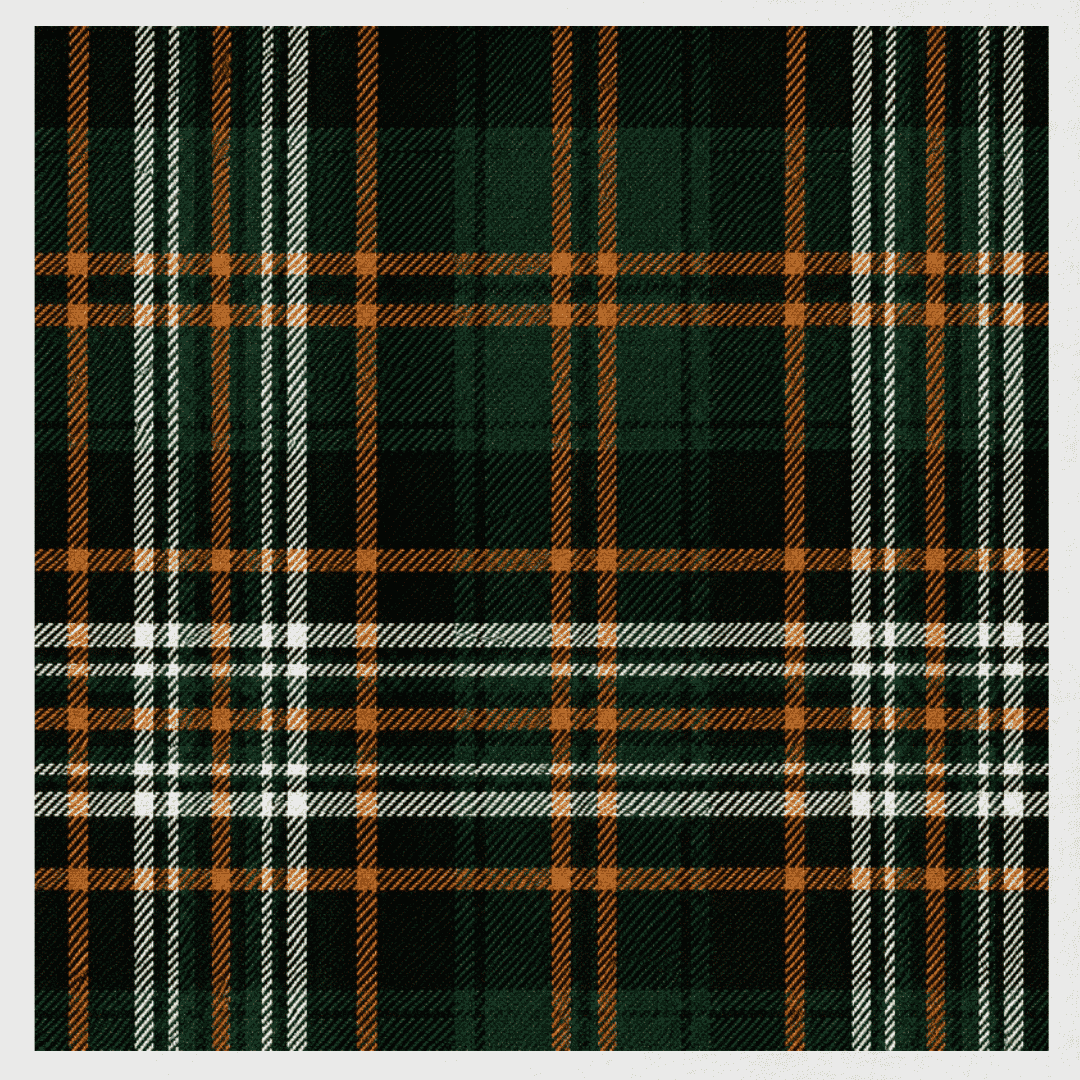 Heritage of Ireland Tartan Kilt featuring authentic Irish tartan with traditional pleated design