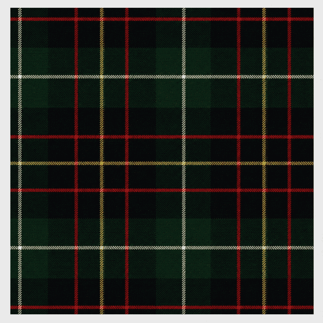 Inglis Tartan Kilt featuring authentic Scottish clan tartan with traditional pleated Highland design