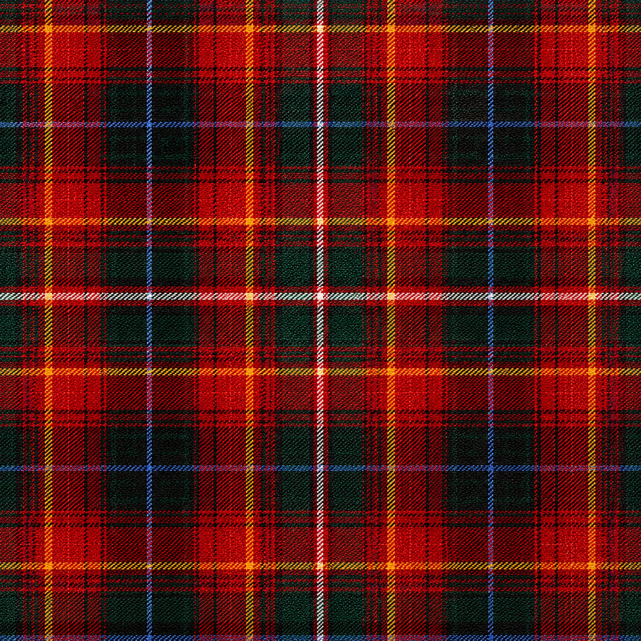 Innes Red Modern Tartan Kilt featuring vibrant red Scottish clan tartan with pleated Highland design