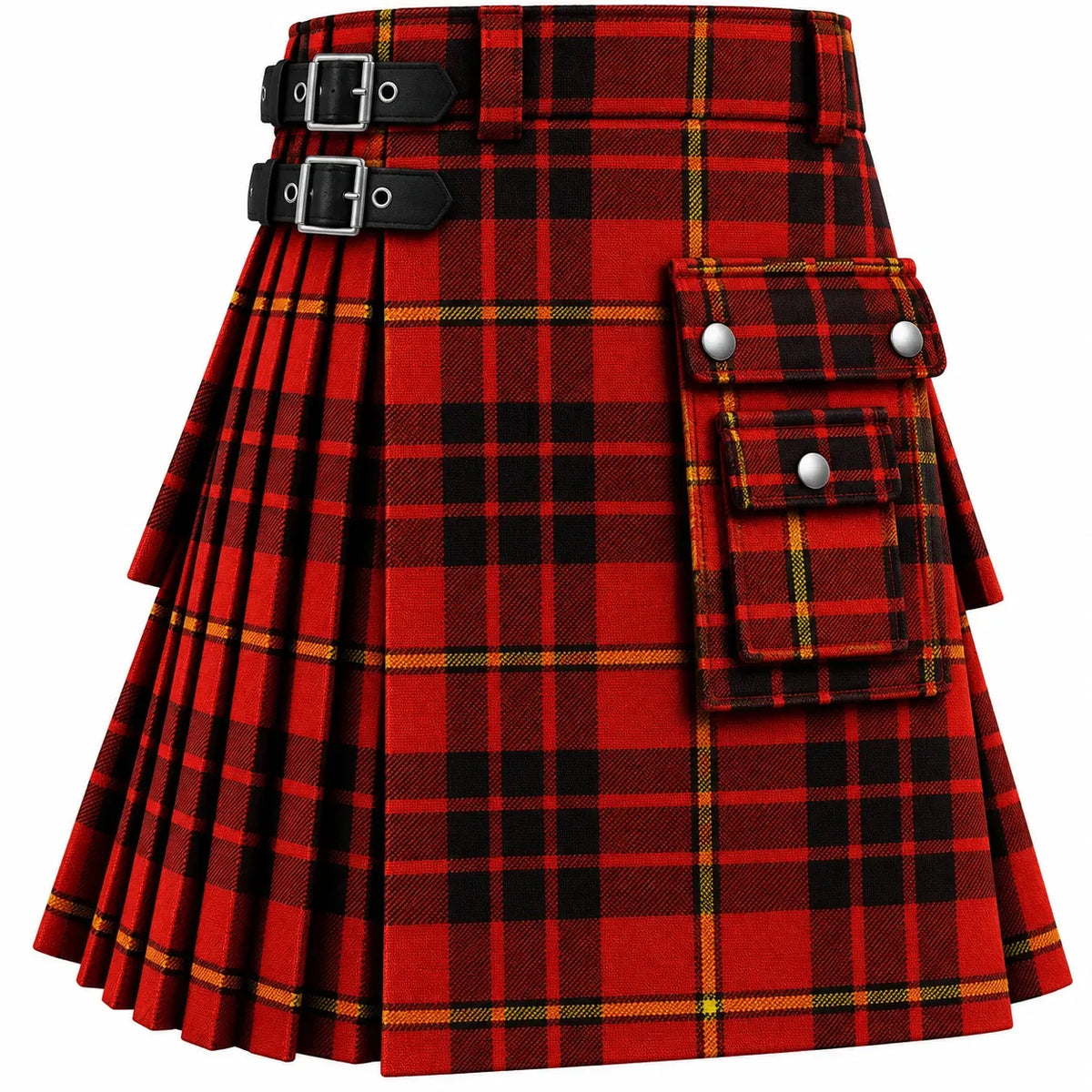 MacDonald Of Ardnamurchan Ancient Tartan Kilt in traditional Scottish Highland style