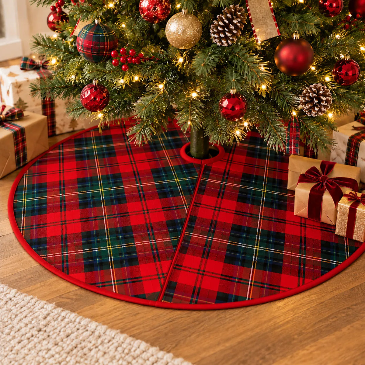 MacDonald Tartan Christmas Tree Skirt