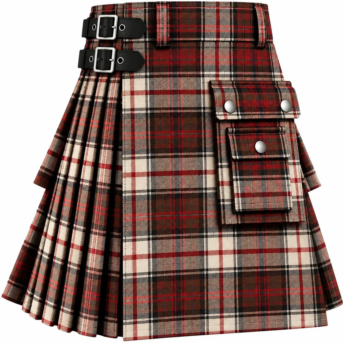 MacDonalds Dress Weathered Tartan Kilt in traditional Scottish Highland style