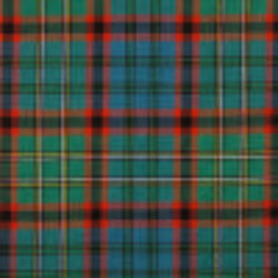 Nicolson Hunting Ancient tartan displayed in traditional Scottish Highland wear style with elegant ancient plaid and heritage design