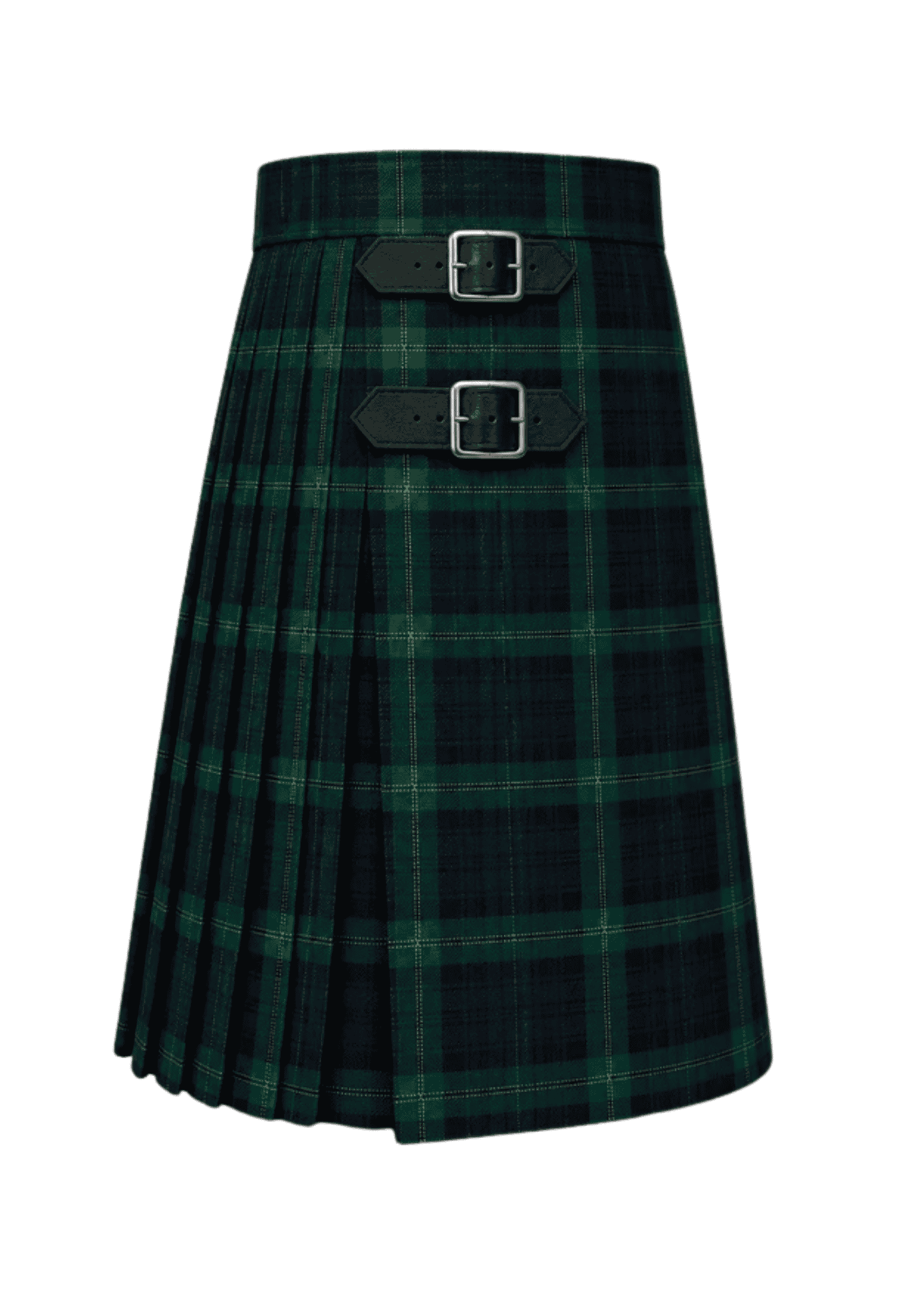 Polaris Tartan Kilt featuring authentic tartan pattern with traditional pleated Highland design