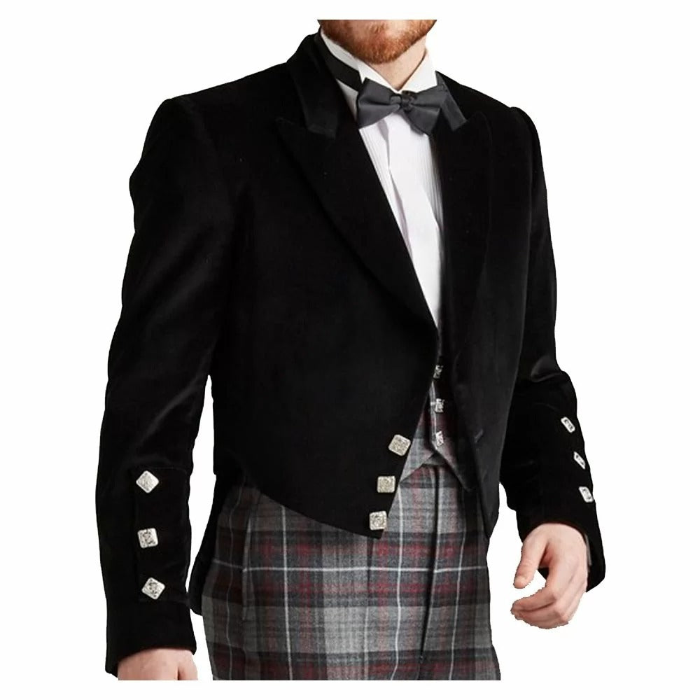 Prince Charlie Jacket – Classic Scottish Highland Dress Coat