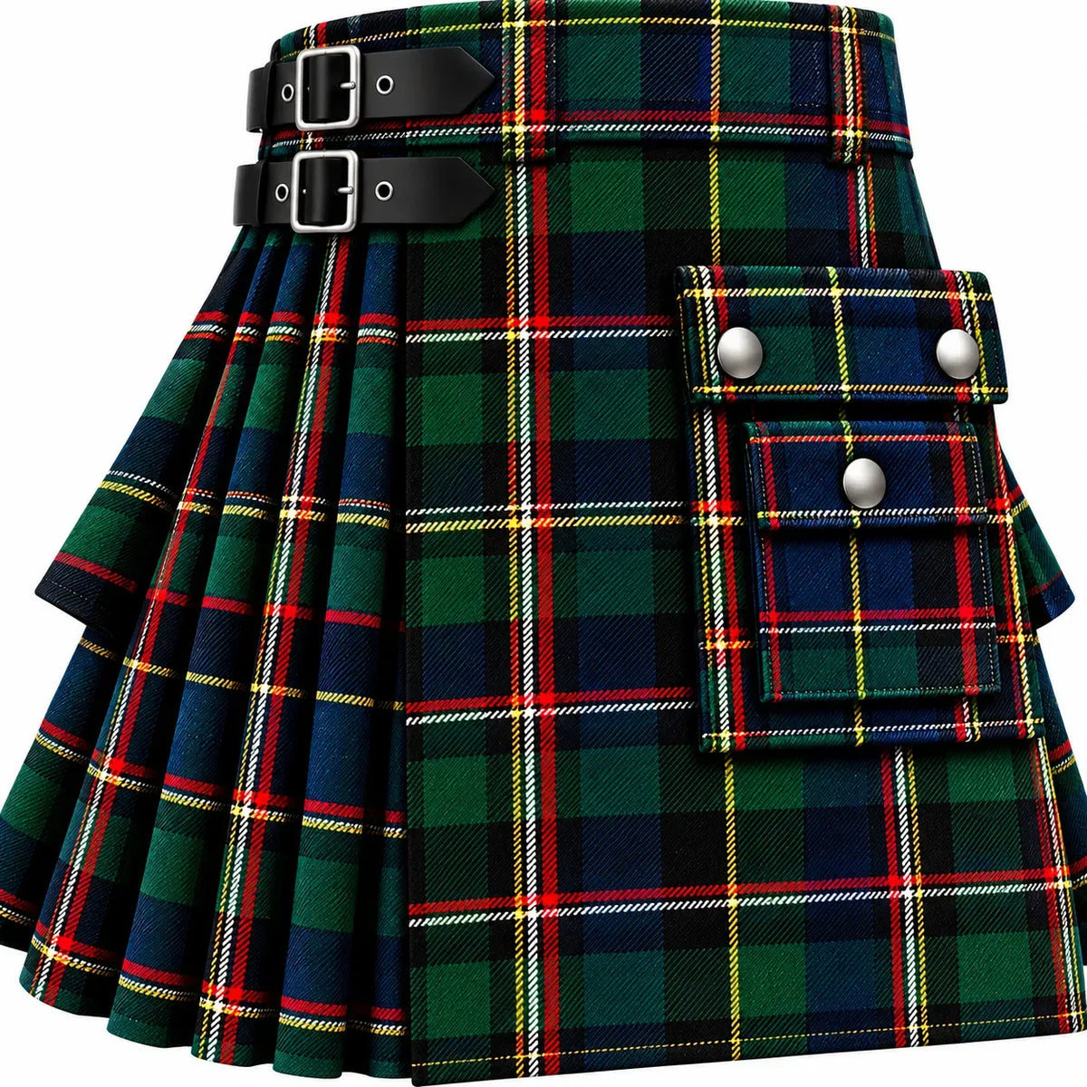 Scott Hunting Modern Tartan Kilt in traditional Scottish Highland style