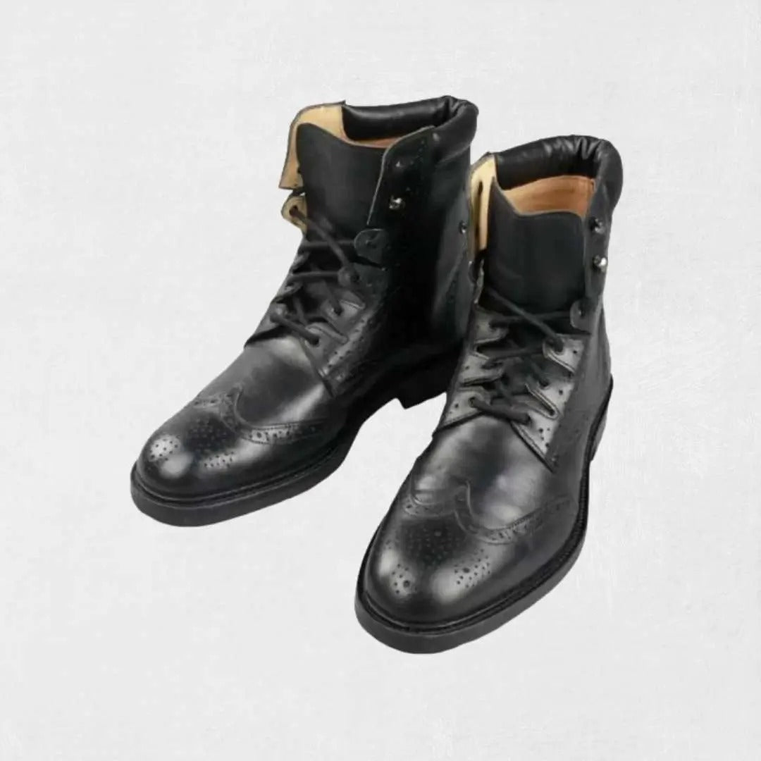 Ghillie Brogues Boots – Traditional Scottish Kilt Shoes for Men