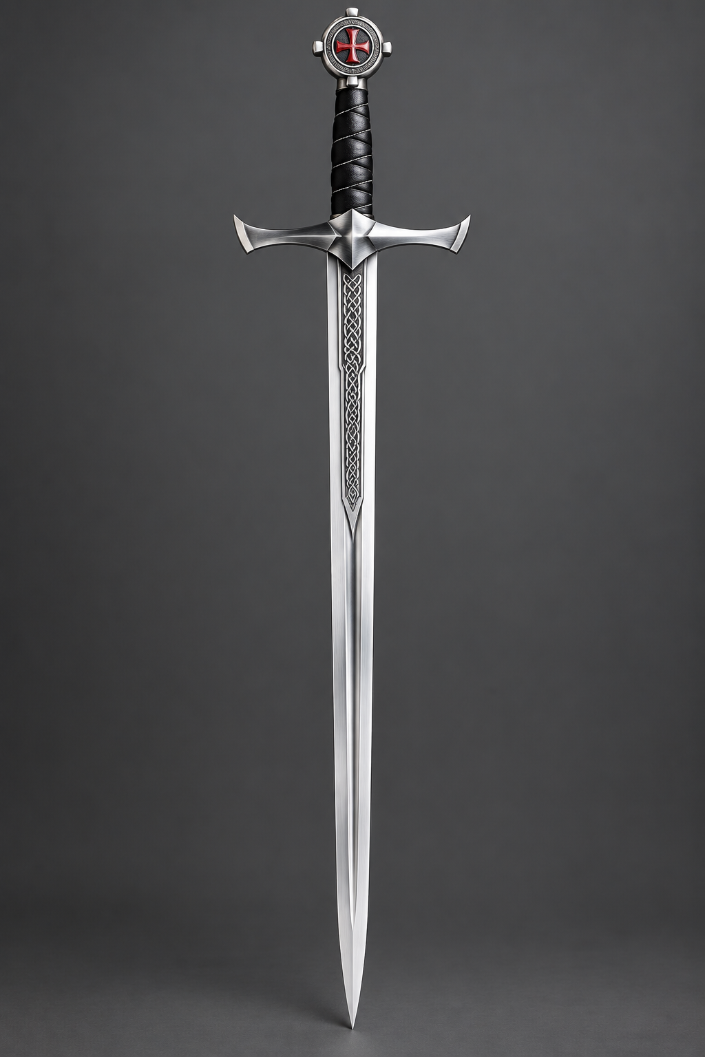 Knights Templar Medieval Longsword with Matching Scabbard