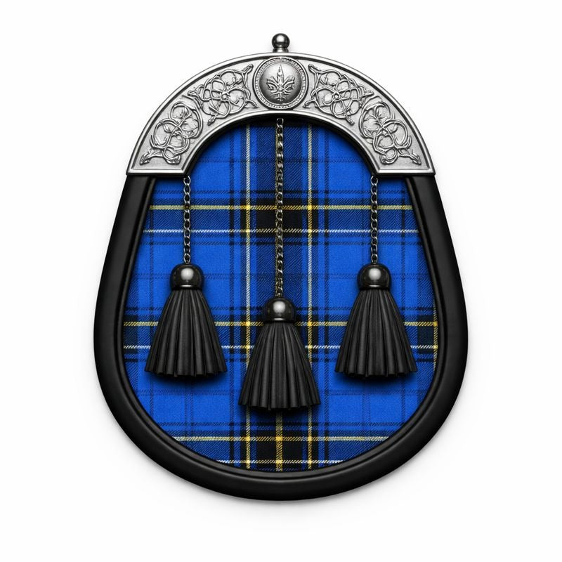 USA Air Force tartan sporran with traditional Scottish design and durable construction