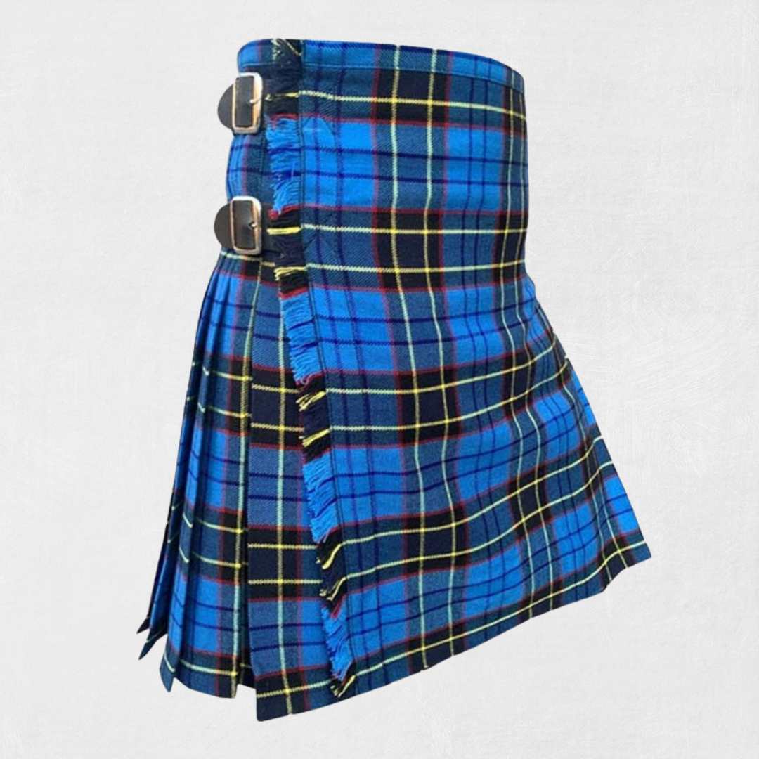 USA Air Force Tartan Kilt with adjustable straps in military tribute Scottish design