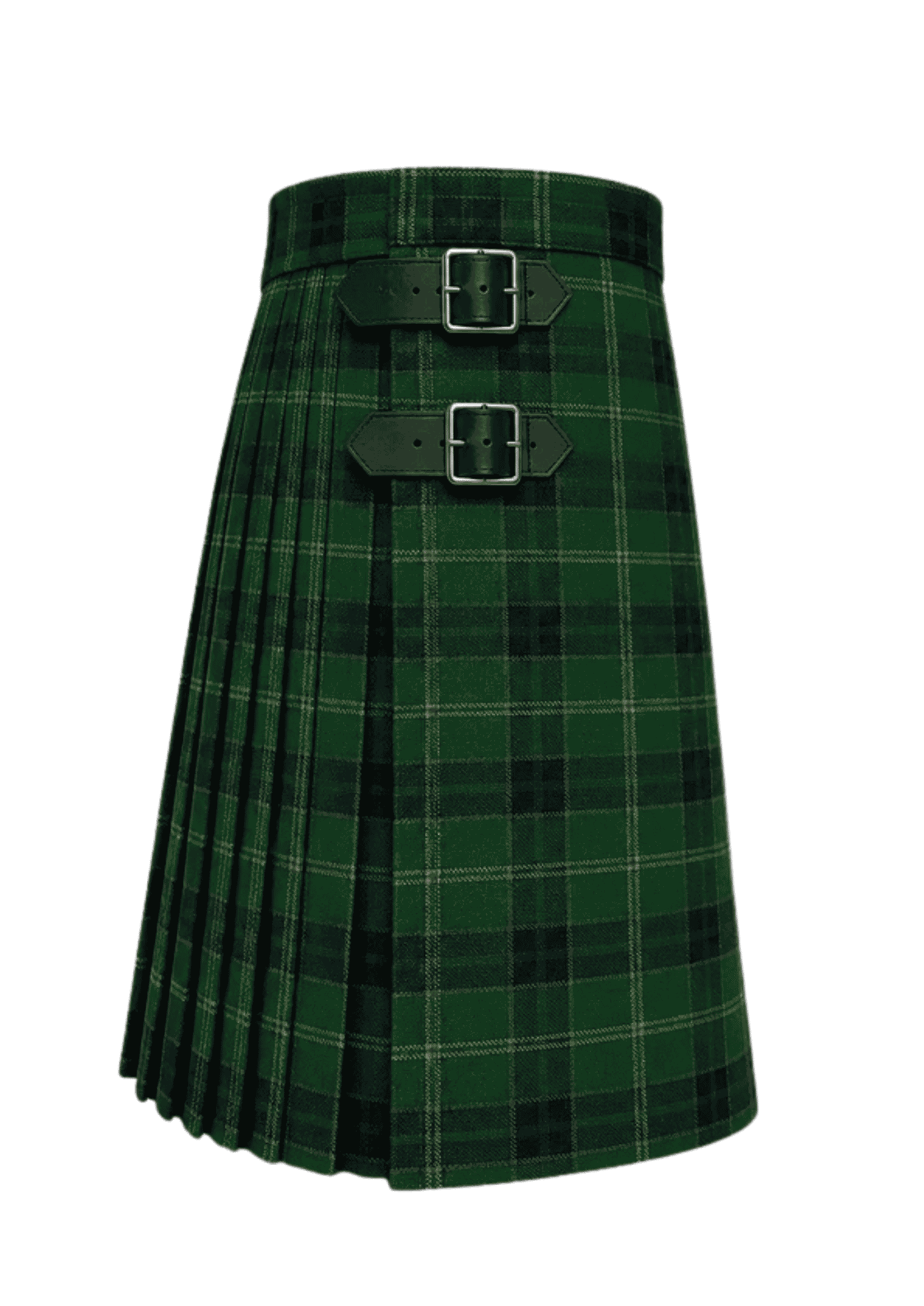 US Army Tartan Kilt featuring military-inspired tartan pattern with traditional pleated Highland design