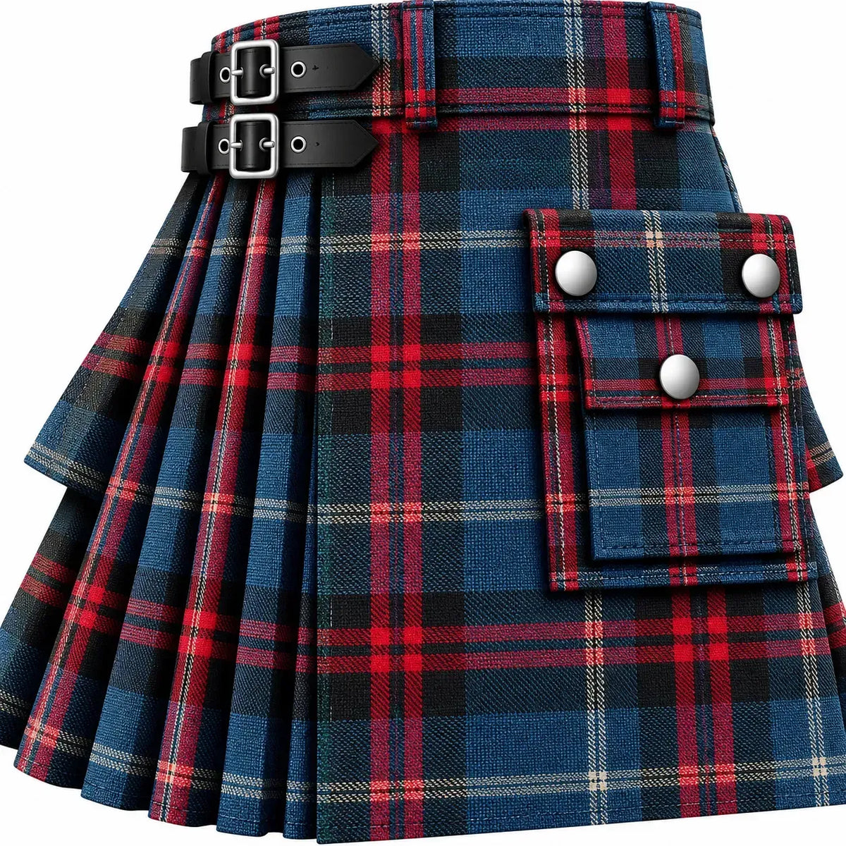 Wallace Ancient Tartan Kilt in traditional Scottish Highland style