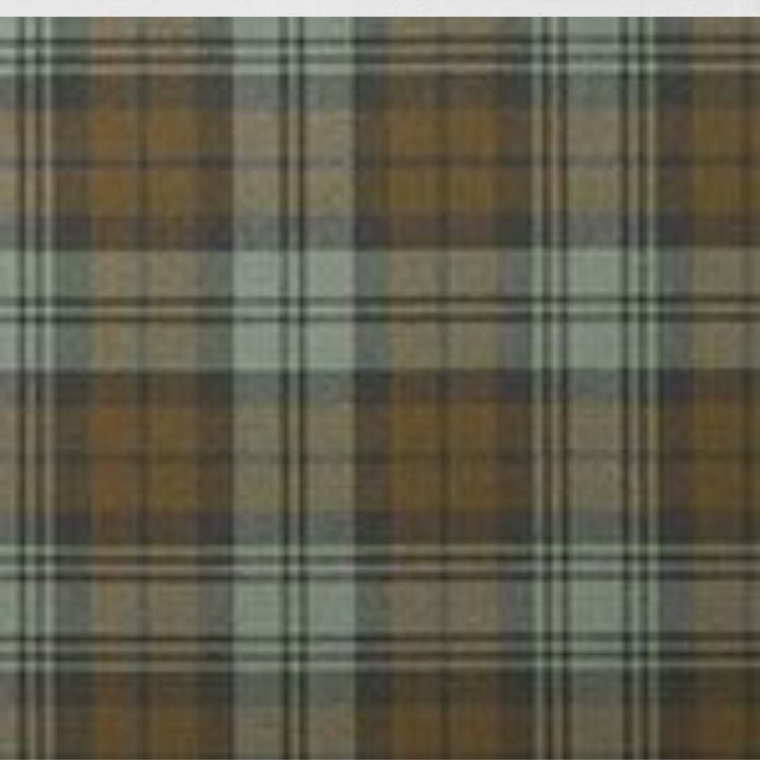 Black Watch Weathered Tartan Kilt with traditional Scottish pleated design