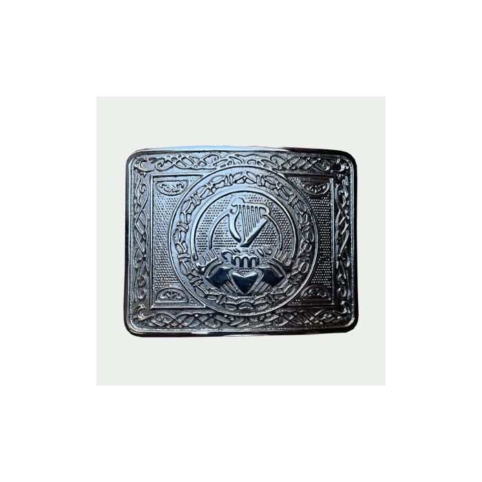New Kilt Buckle with adjustable fit and sleek design for a secure and stylish kilt accessory.