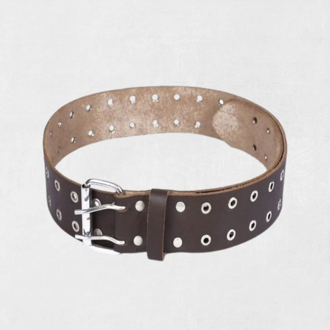 Premium Quality Brown Leather Kilt Belt for Men with adjustable fit and stylish buckle