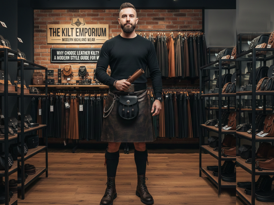 Why Choose a Leather Kilt? A Modern Style Guide for Men