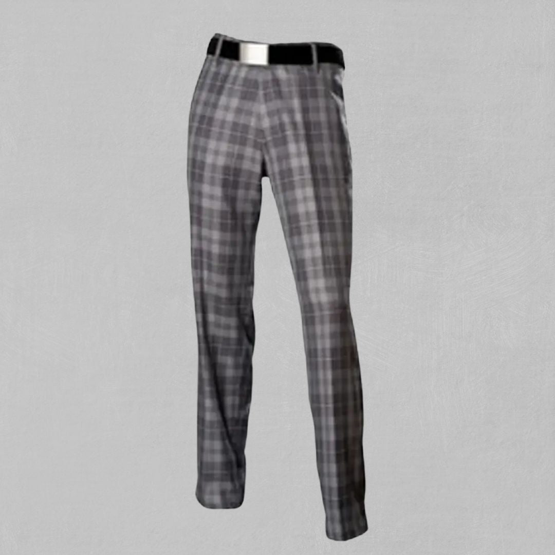 Custom Made Grey Granite Tartan Trouser - KiltsStore