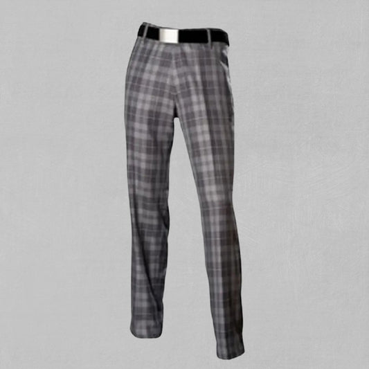 Custom Made Grey Granite Tartan Trouser - KiltsStore