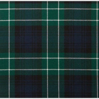 Abercrombie Modern Tartan Kilt with muted red, navy, and green Scottish pattern
