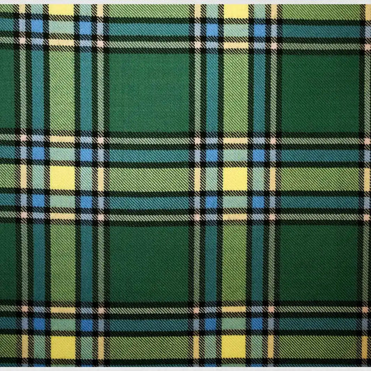Alberta Canadian Tartan Kilt with red, green, and navy Scottish pattern