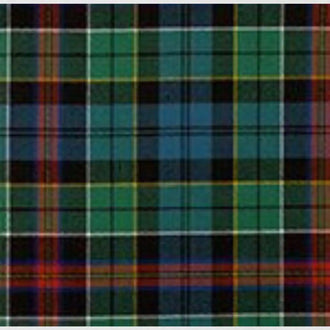 Allison Ancient Tartan Kilt with muted red, green, and navy Scottish pattern
