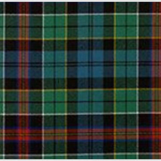 Allison Ancient Tartan Kilt with muted red, green, and navy Scottish pattern
