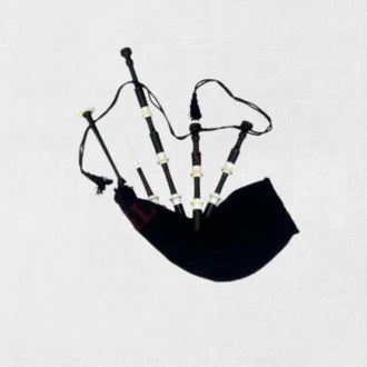 Beginner Scottish bagpipe set for learners and music students
