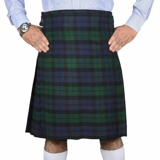 Black Watch Tartan Kilt – Authentic Hand Made Scottish Highland Wear
