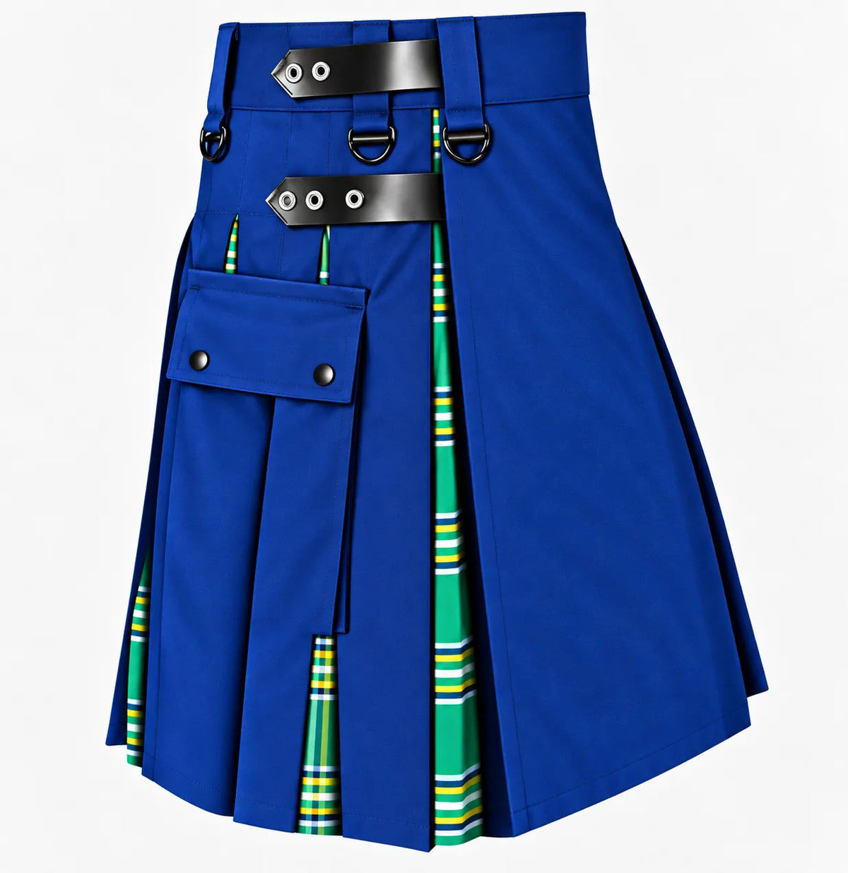 blue kilt