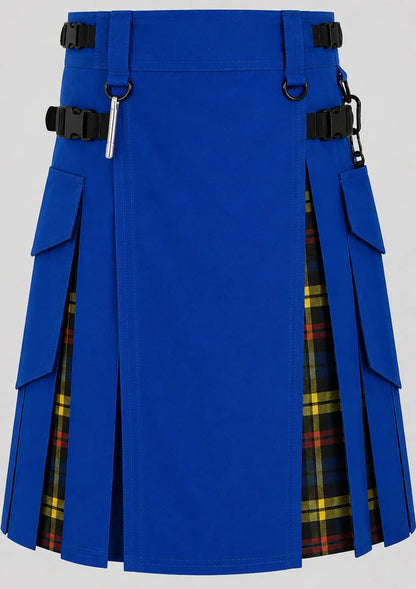 blue kilt