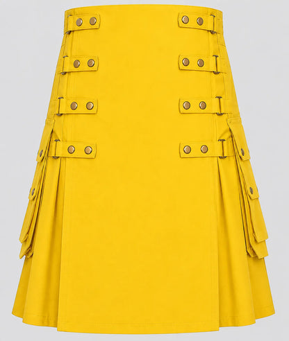 yellow kilt