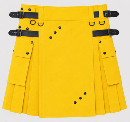 yellow kilt