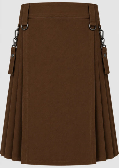 brown kilt