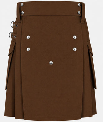 Brown kilt