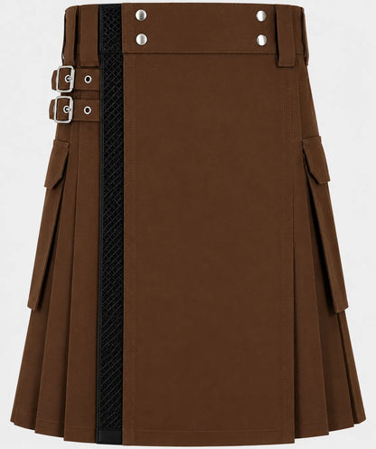 brown kilt